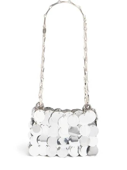 Rabanne   Nano sparkle shoulder bag 