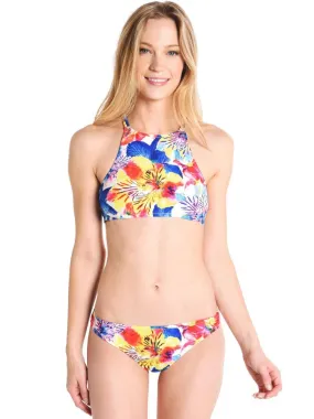     RAISINS  Hawaii High Neck Bra Bikini Top    