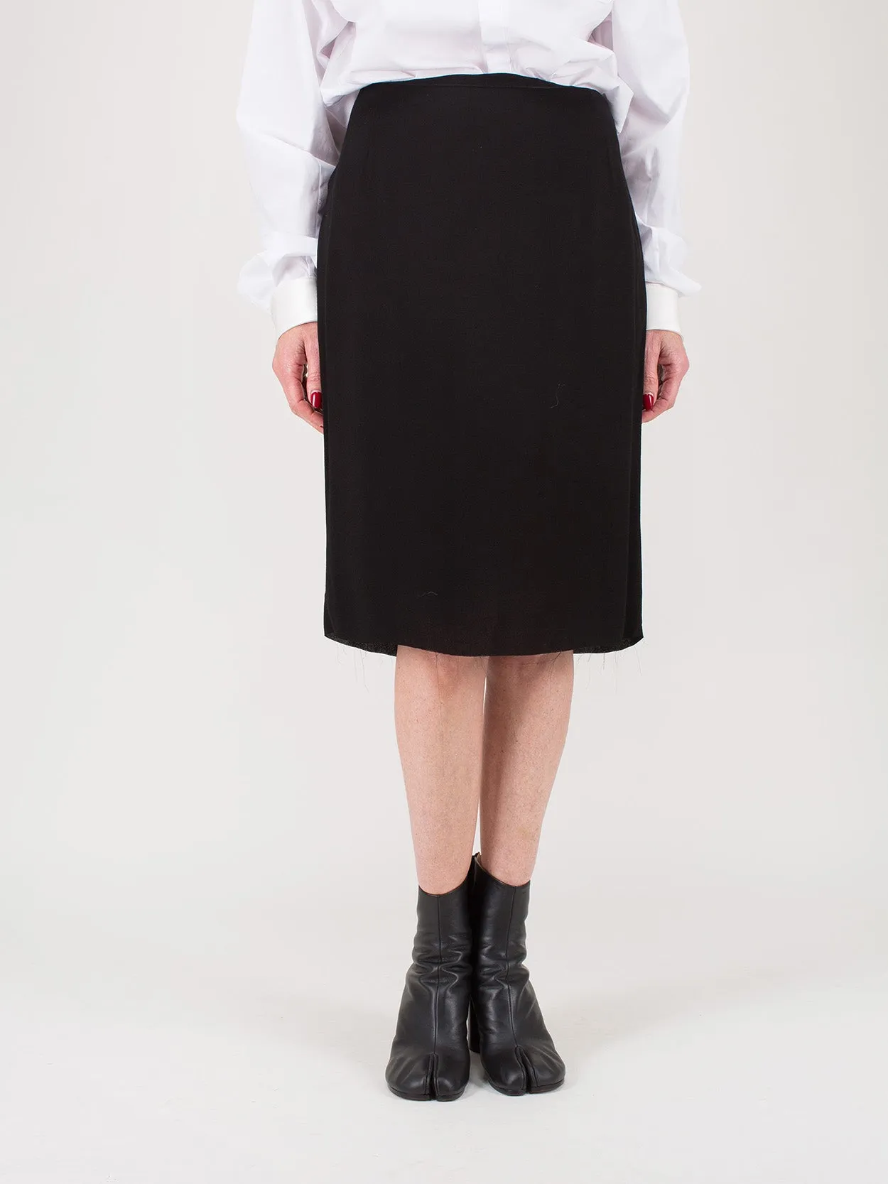 Raw Edge Skirt Durero