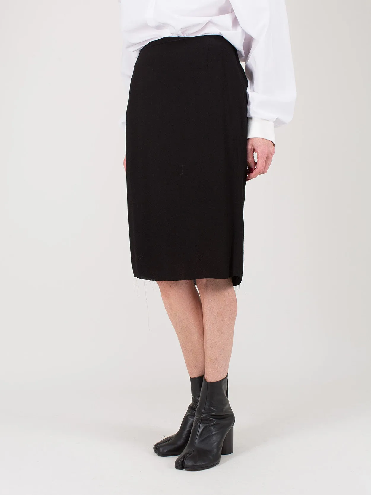 Raw Edge Skirt Durero