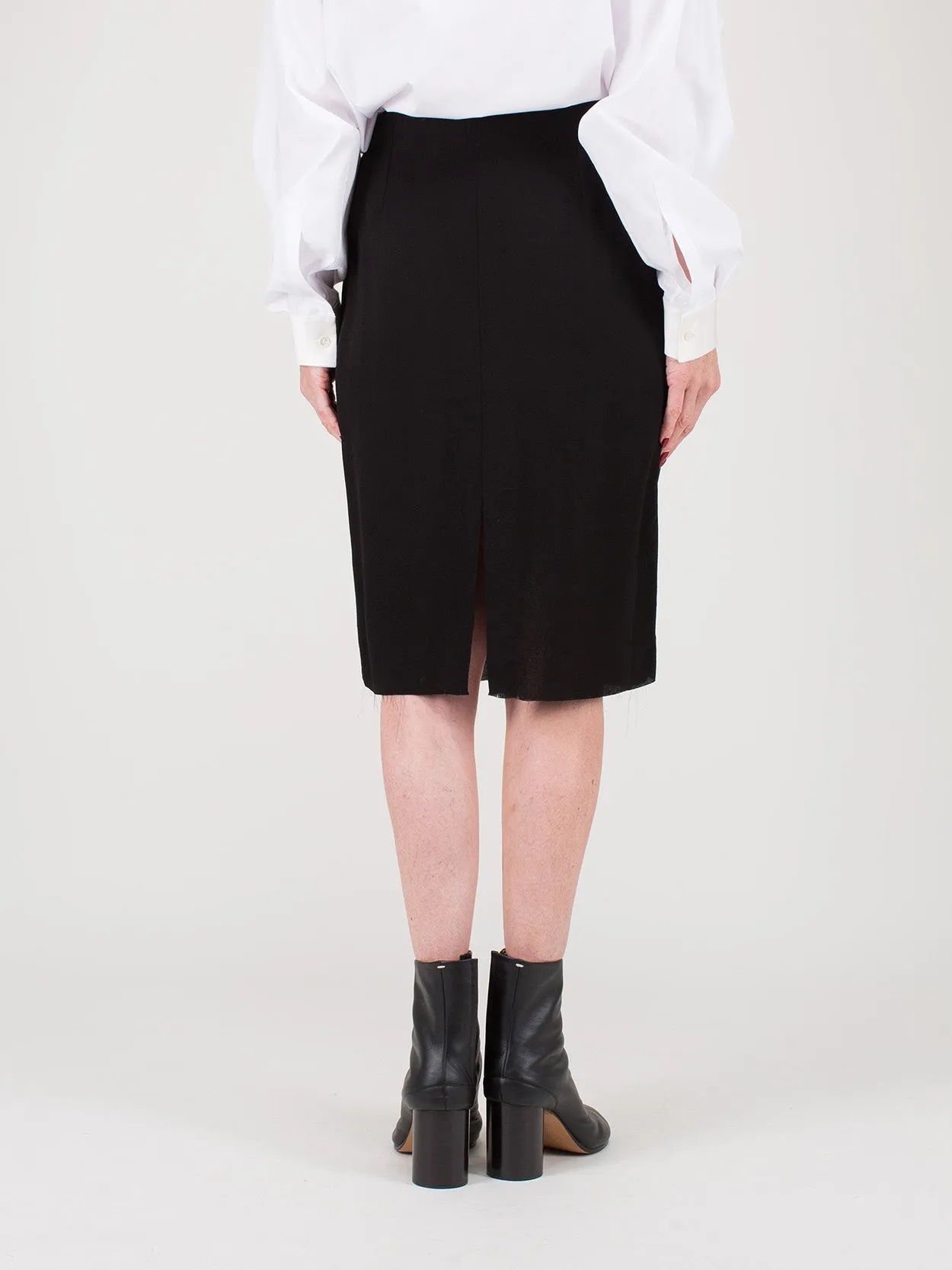 Raw Edge Skirt Durero