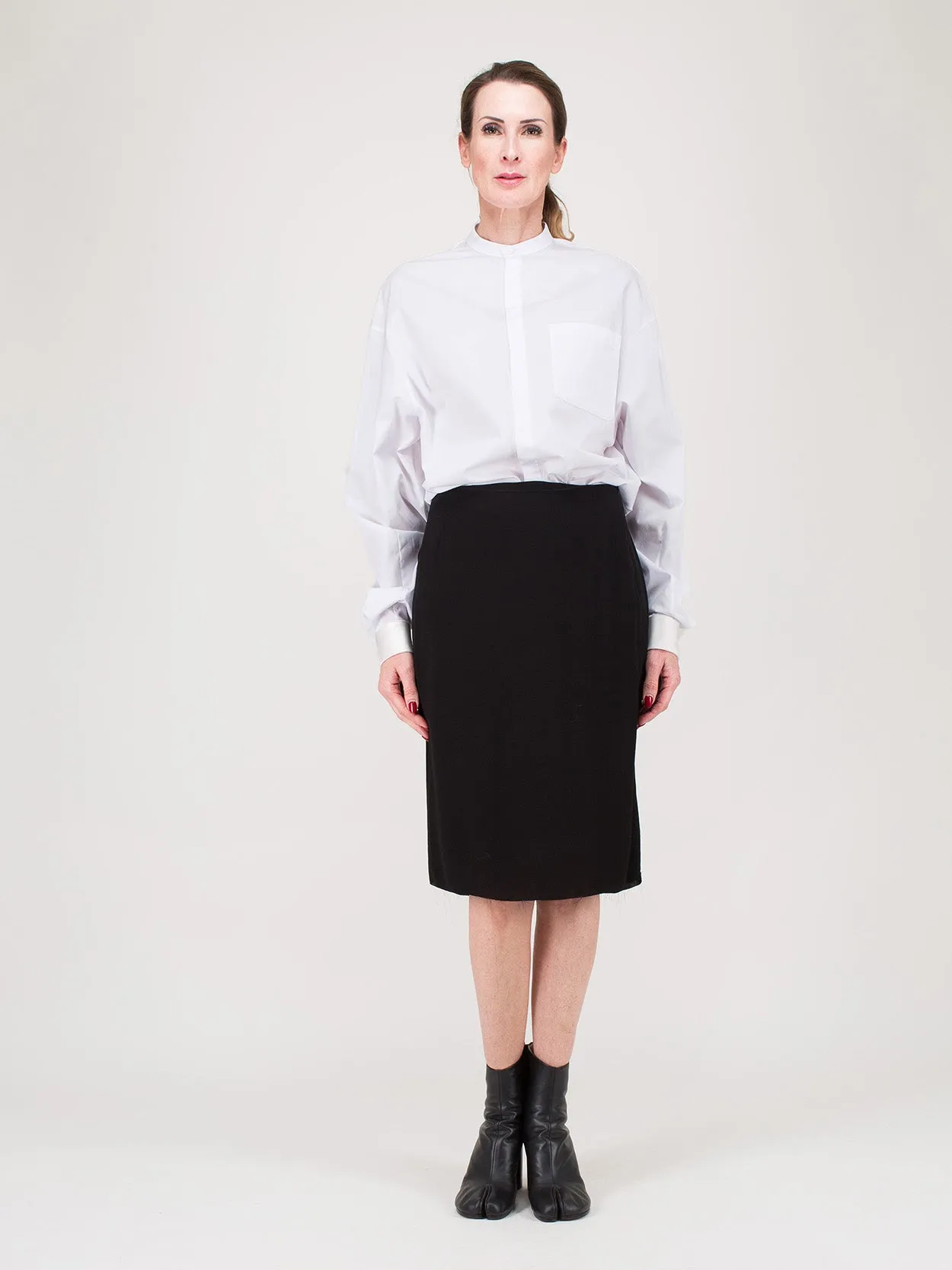 Raw Edge Skirt Durero