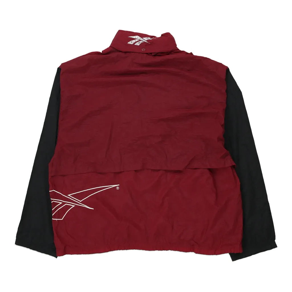 Reebok Jacket - Large Red Polyester