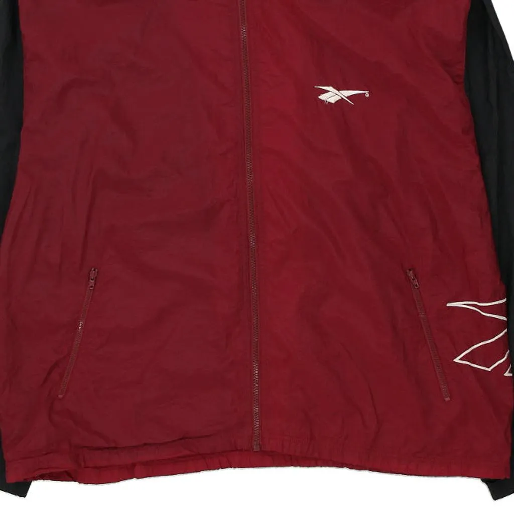 Reebok Jacket - Large Red Polyester