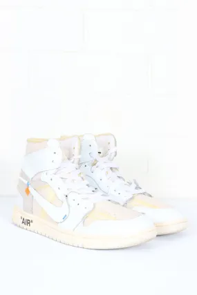 REPLICA Nike Air Jordan 1 Off White Retro High Sneakers (10)