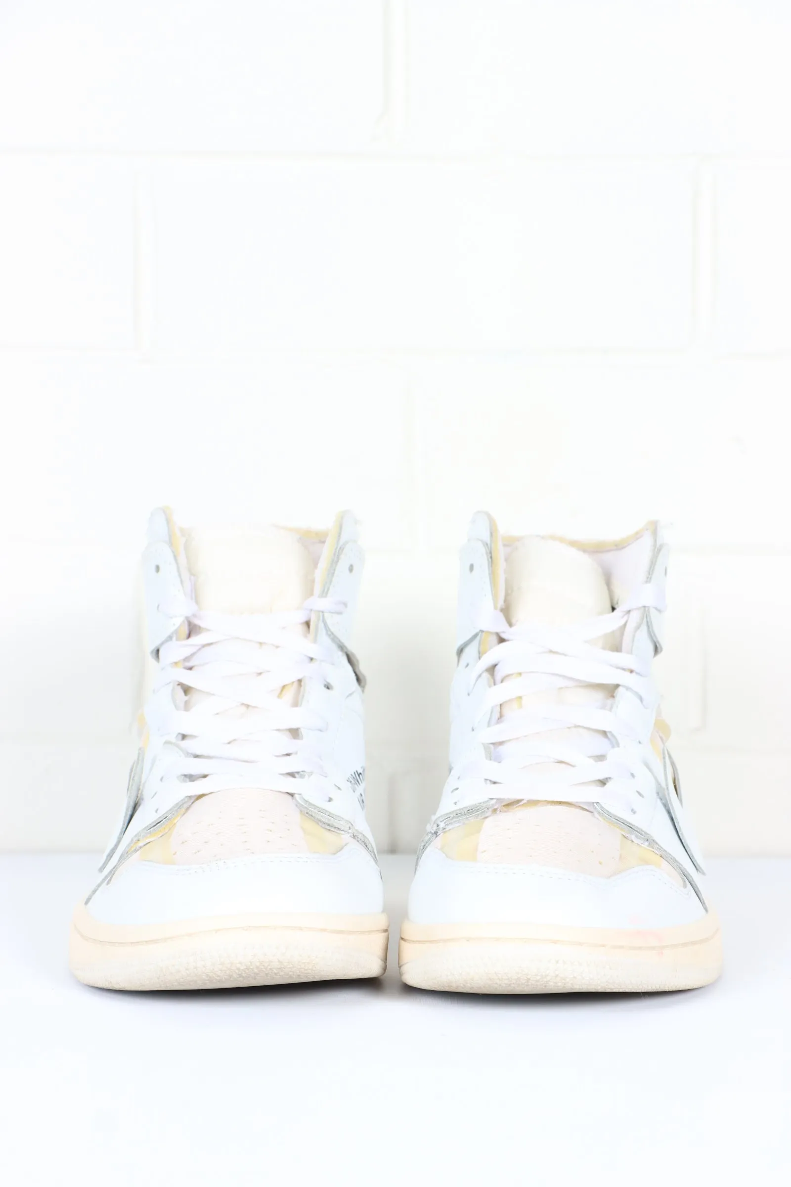 REPLICA Nike Air Jordan 1 Off White Retro High Sneakers (10)