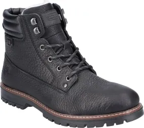 Rieker Black Lace Up Boot