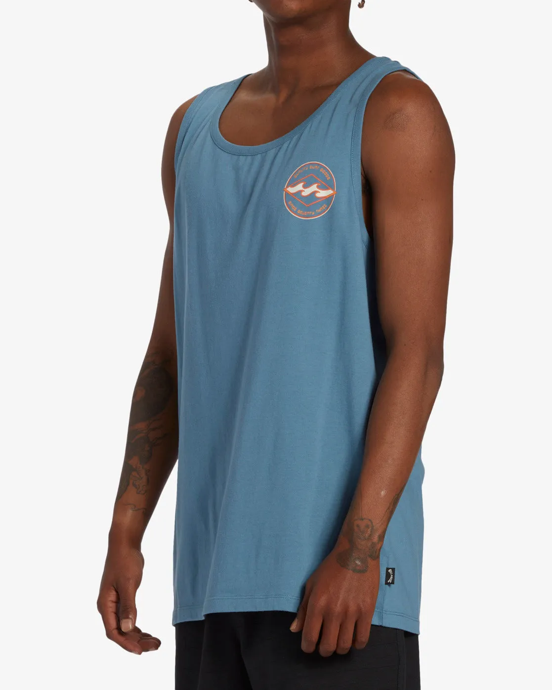 Rotor Diamond Tank - Vintage Indigo