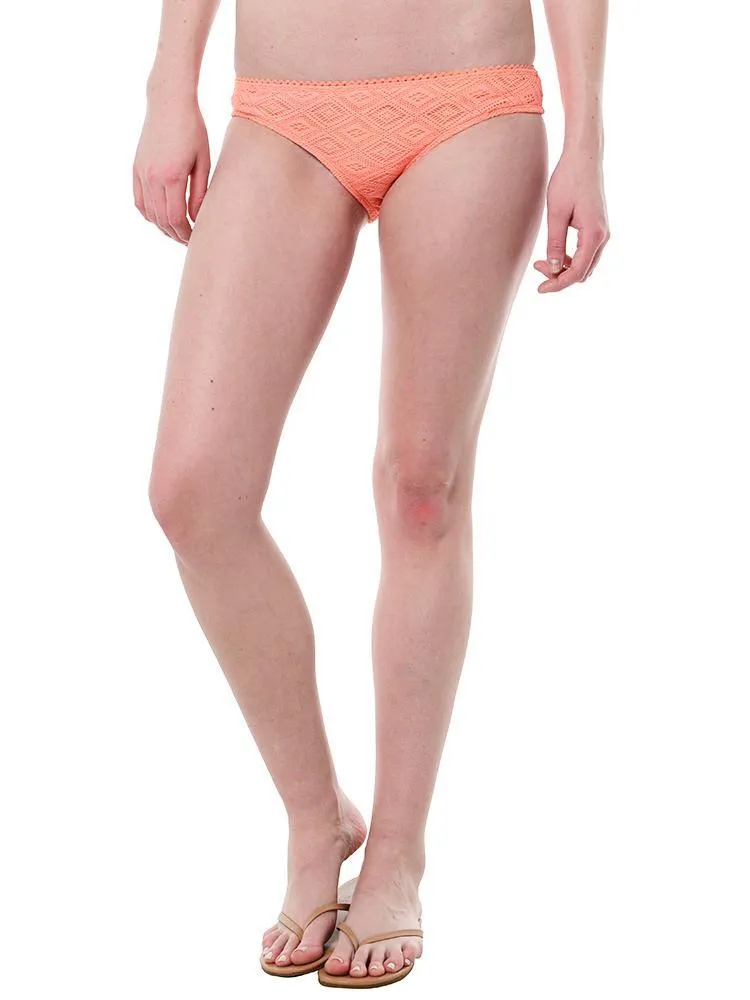     ROXY  Women's Hazy Daisy Scooter Bikini Bottoms    