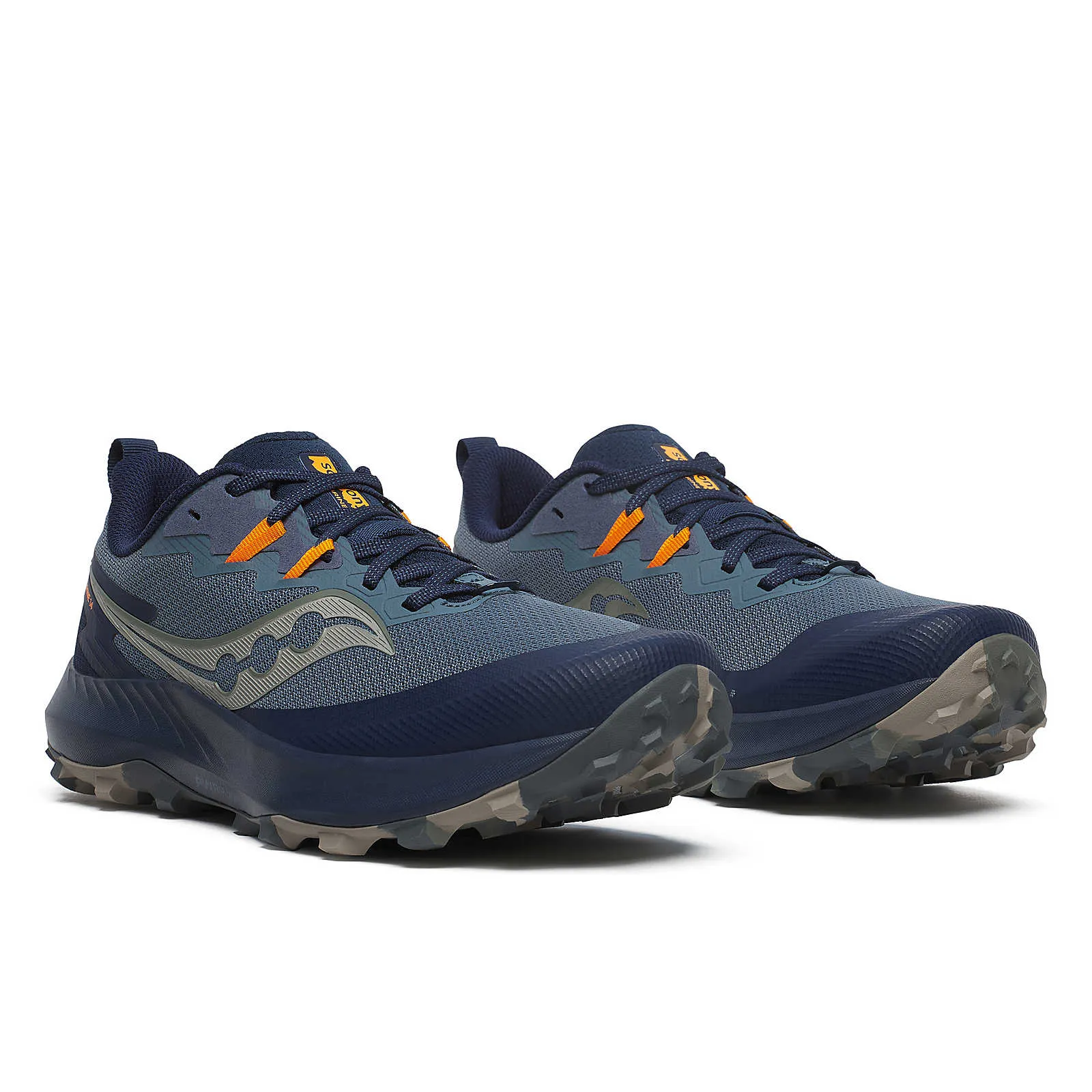 Saucony Men's Peregrine 14 Trail Running Shoe Dusk / Navy