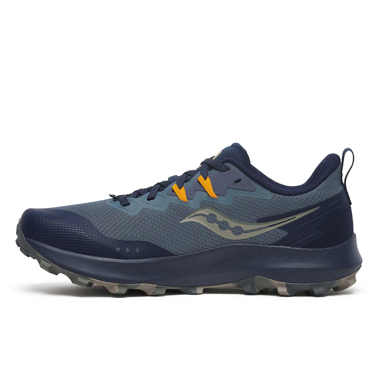 Saucony Men's Peregrine 14 Trail Running Shoe Dusk / Navy