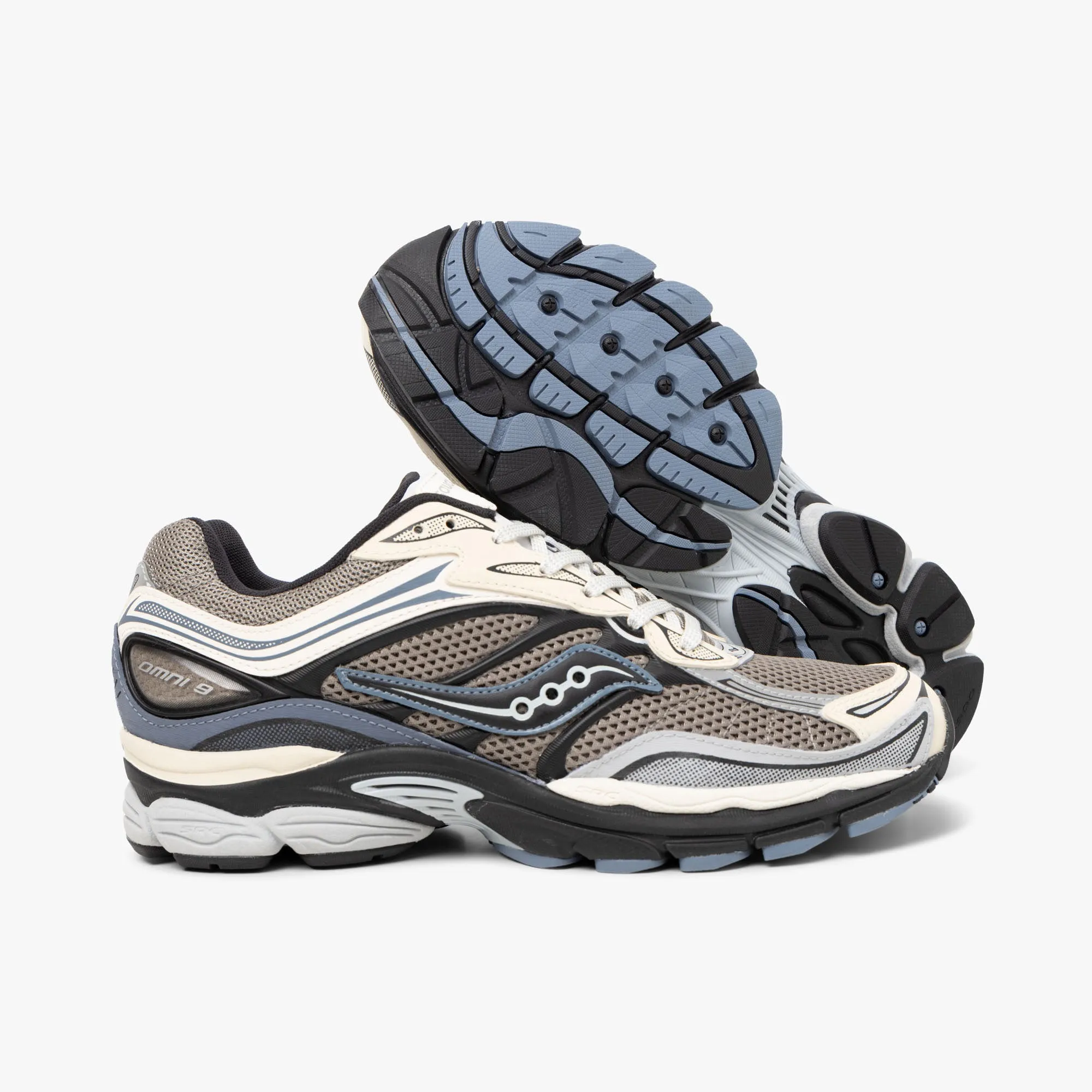 Saucony ProGrid Omni 9 Gravel / Caviar