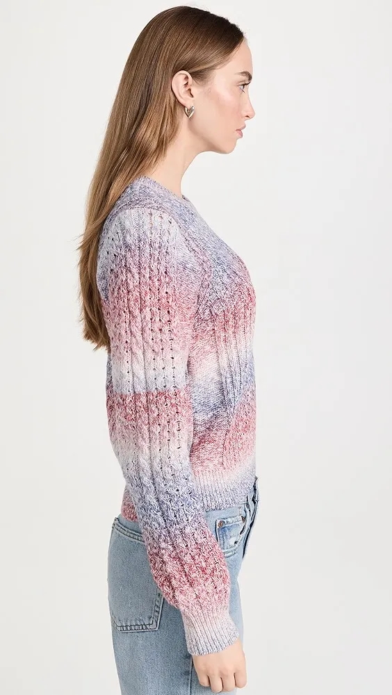 Scotch & Soda   Space Dye Crew Neck Pullover 