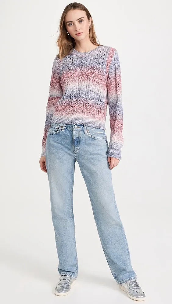 Scotch & Soda   Space Dye Crew Neck Pullover 