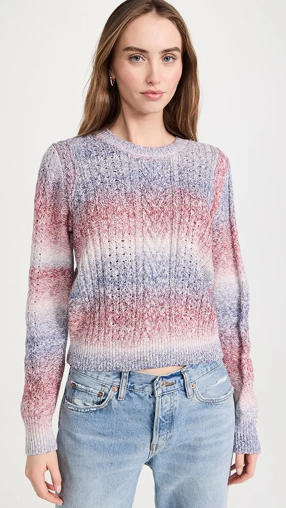 Scotch & Soda   Space Dye Crew Neck Pullover 