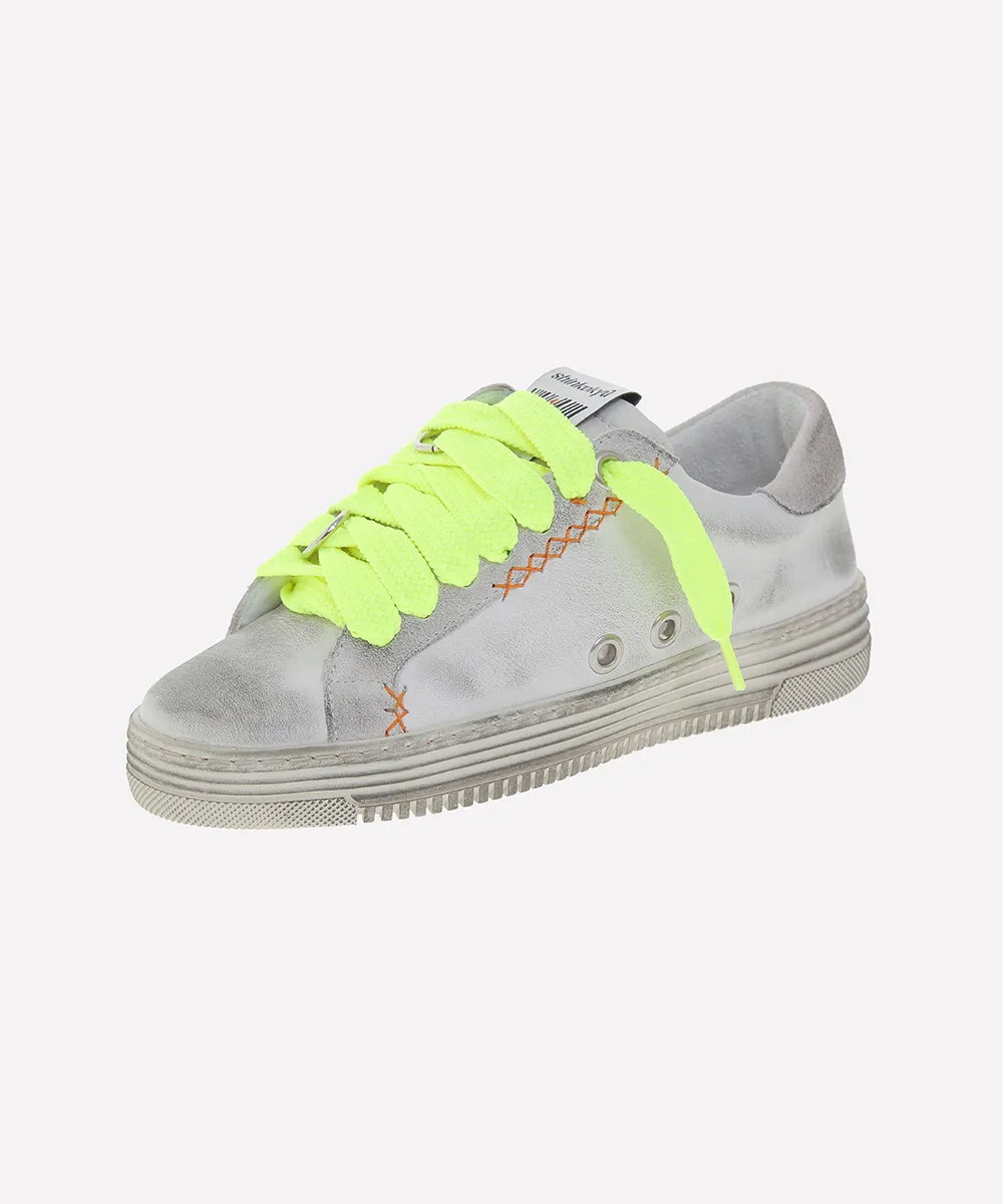 SHINKOKYUlight essential neon lace sneakers 