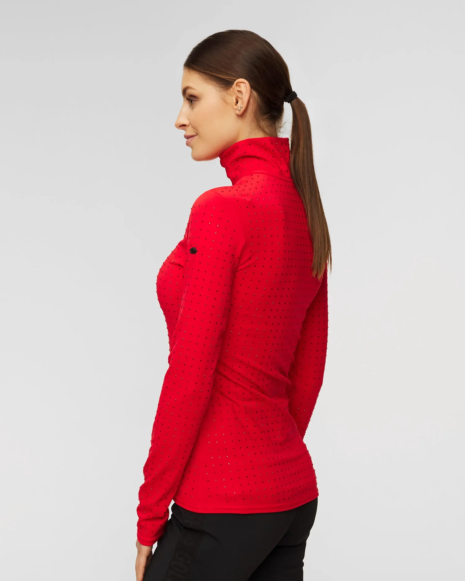 Ski turtleneck with zirconia Goldbergh Spark GB30621234-4460