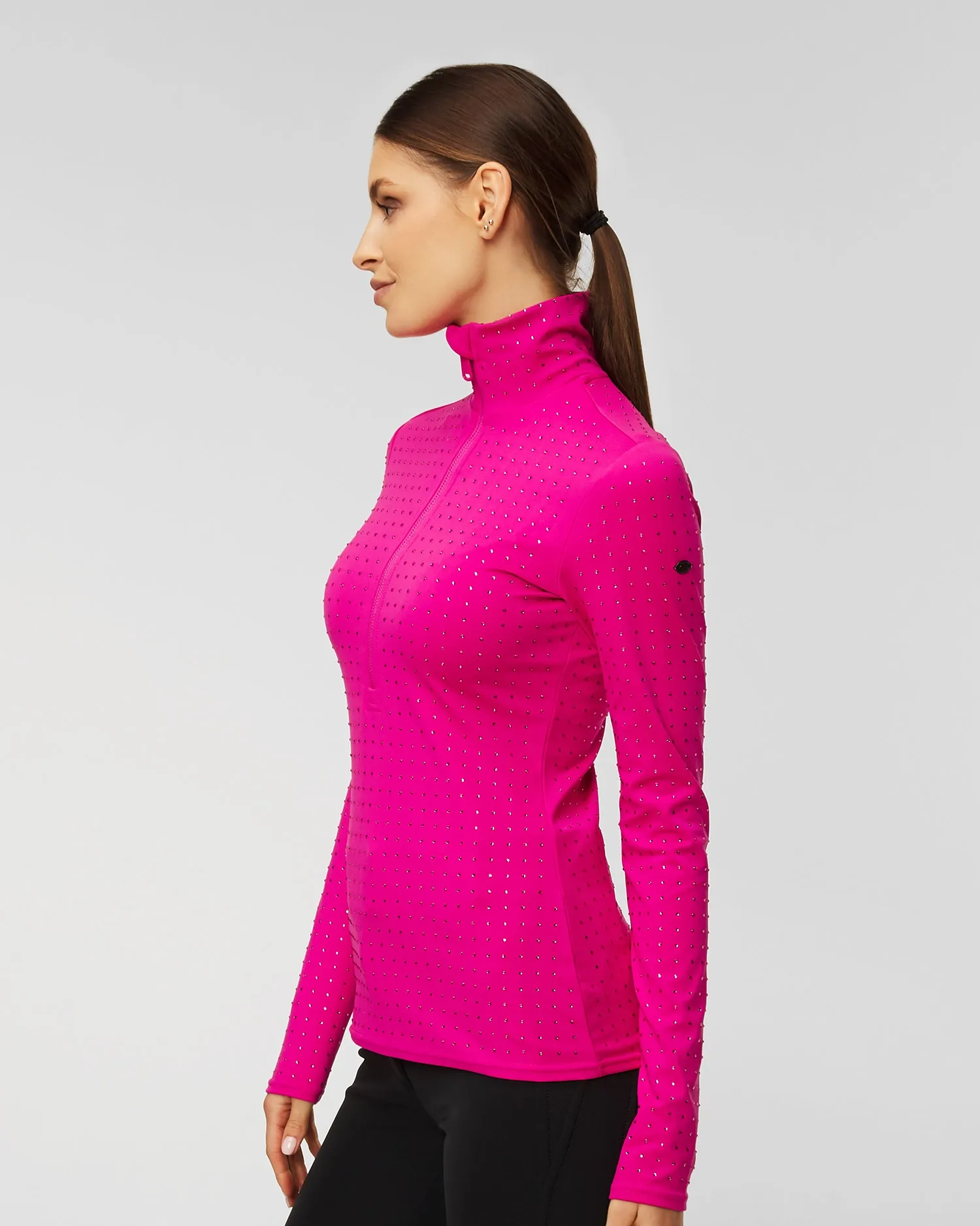 Ski turtleneck with zirconia Goldbergh Spark GB30621234-4715