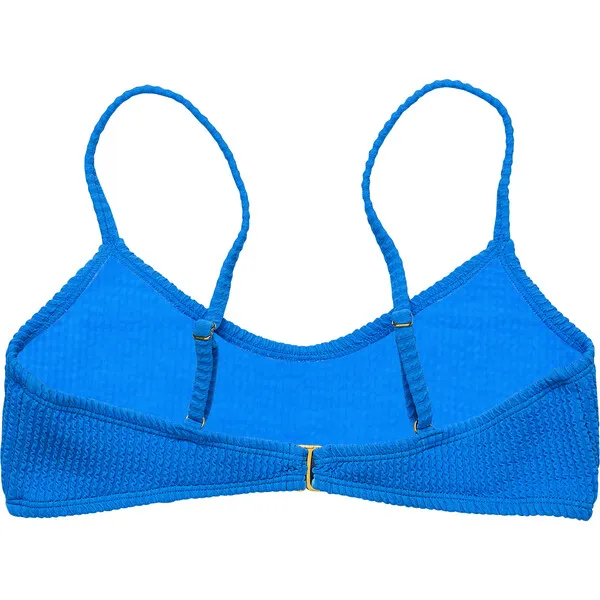 Snapper Rock Womens Marine Blue Bikini Top