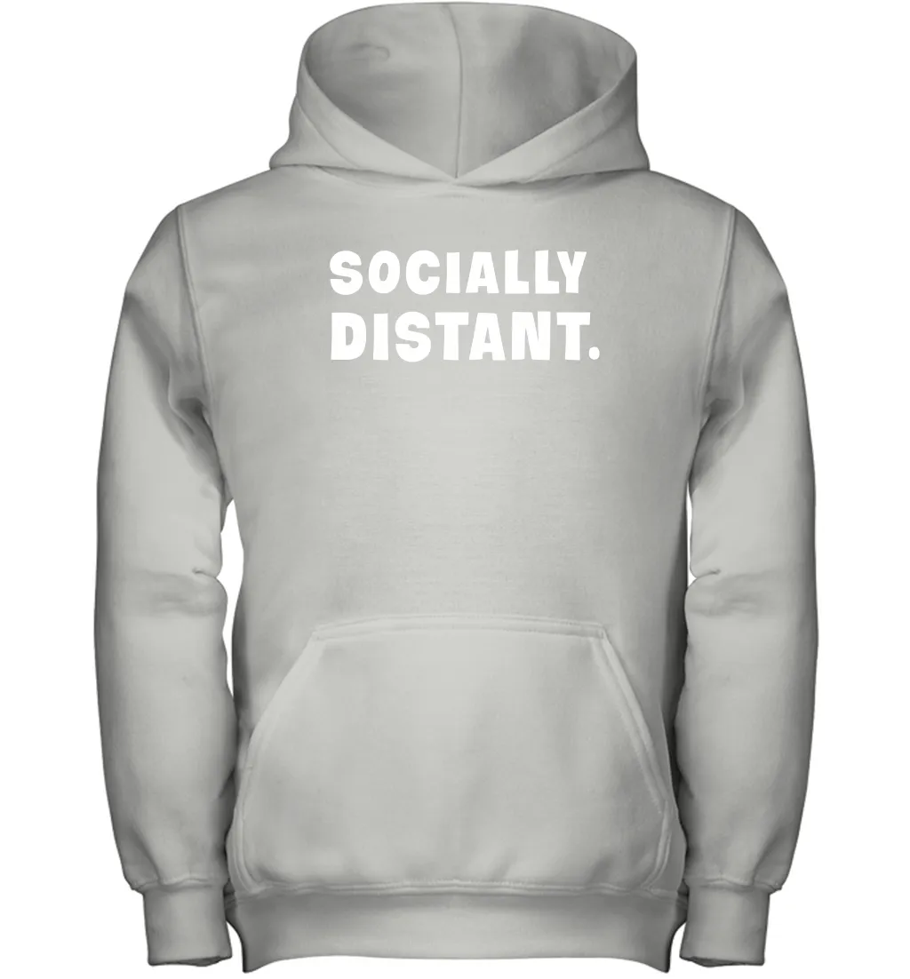 Socially Distant Virus Prevention Coronacation Youth Hoodie