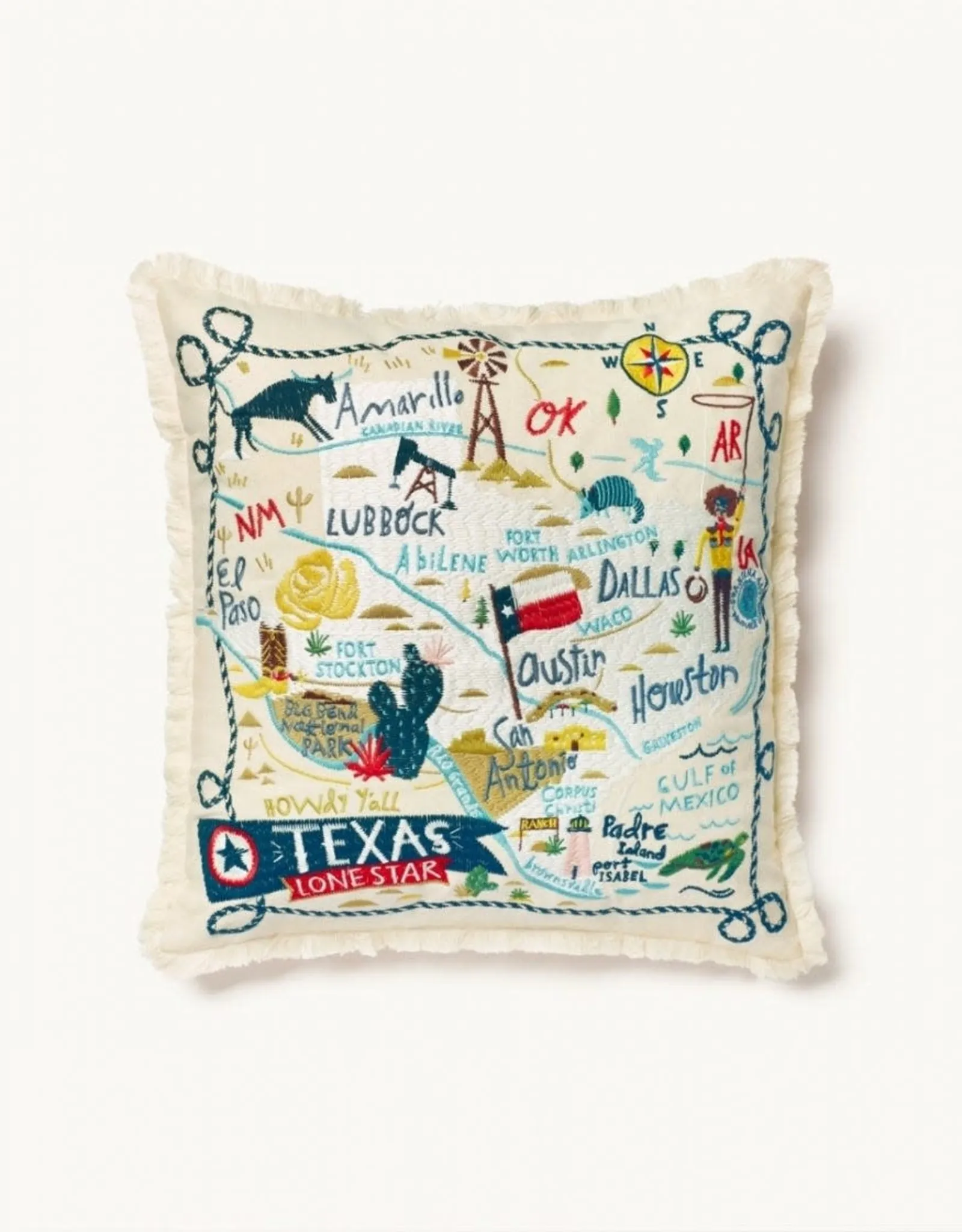 Spartina Texas Pillow