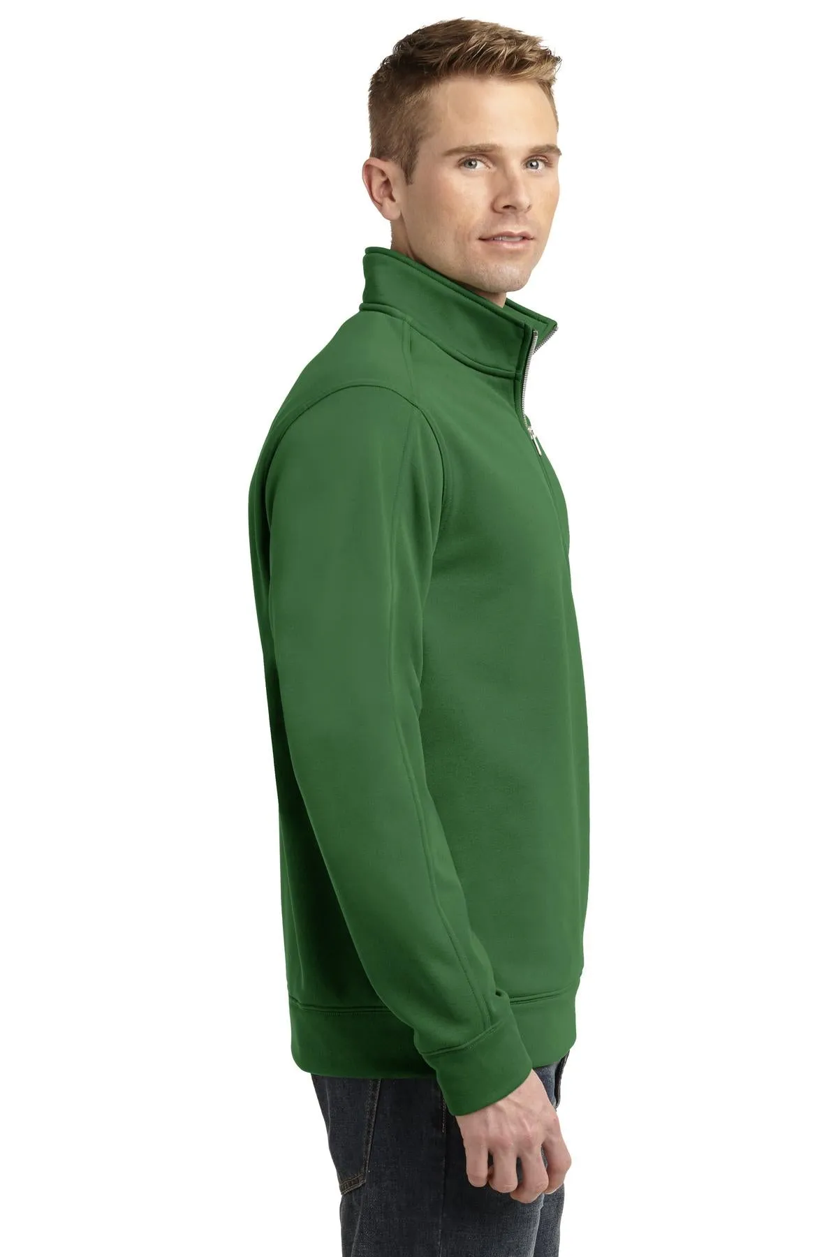 Sport-Tek Repel Fleece 1/4-Zip Pullover ST291 Stadium Green