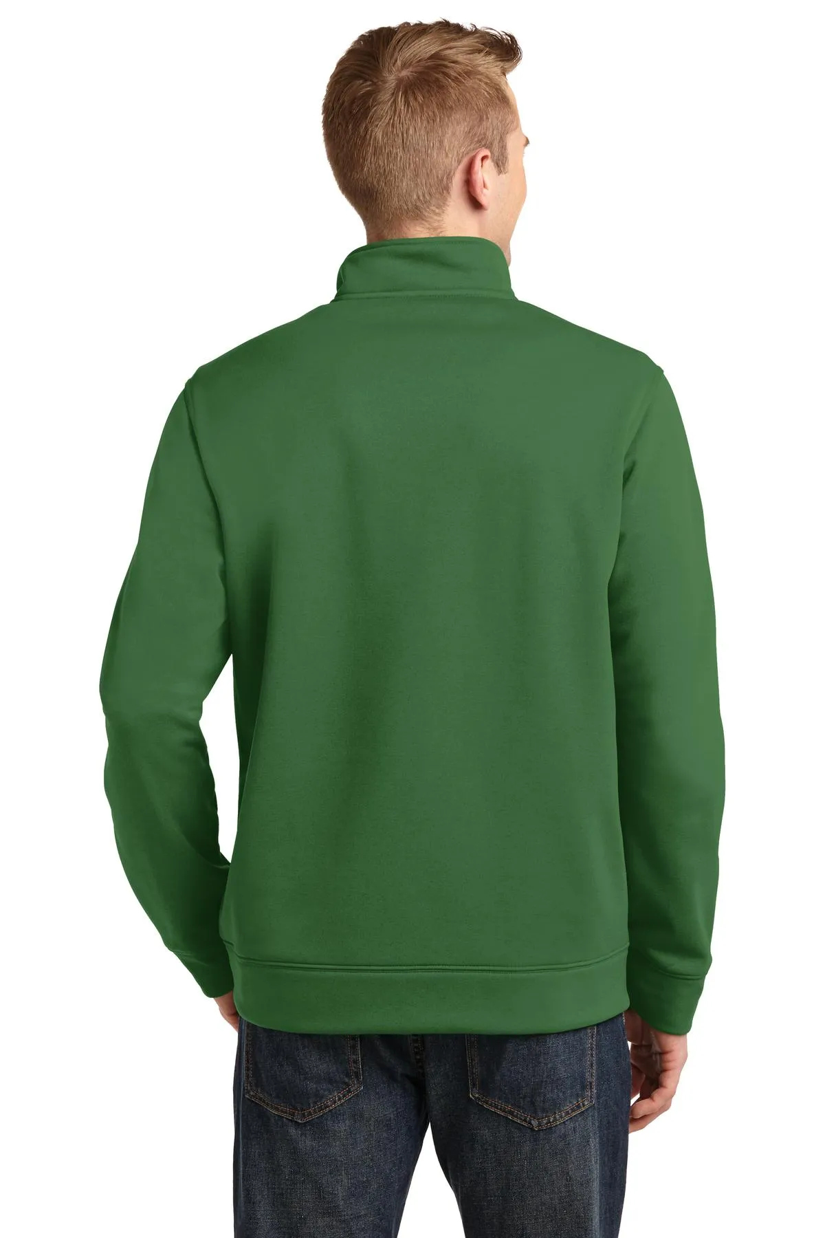 Sport-Tek Repel Fleece 1/4-Zip Pullover ST291 Stadium Green