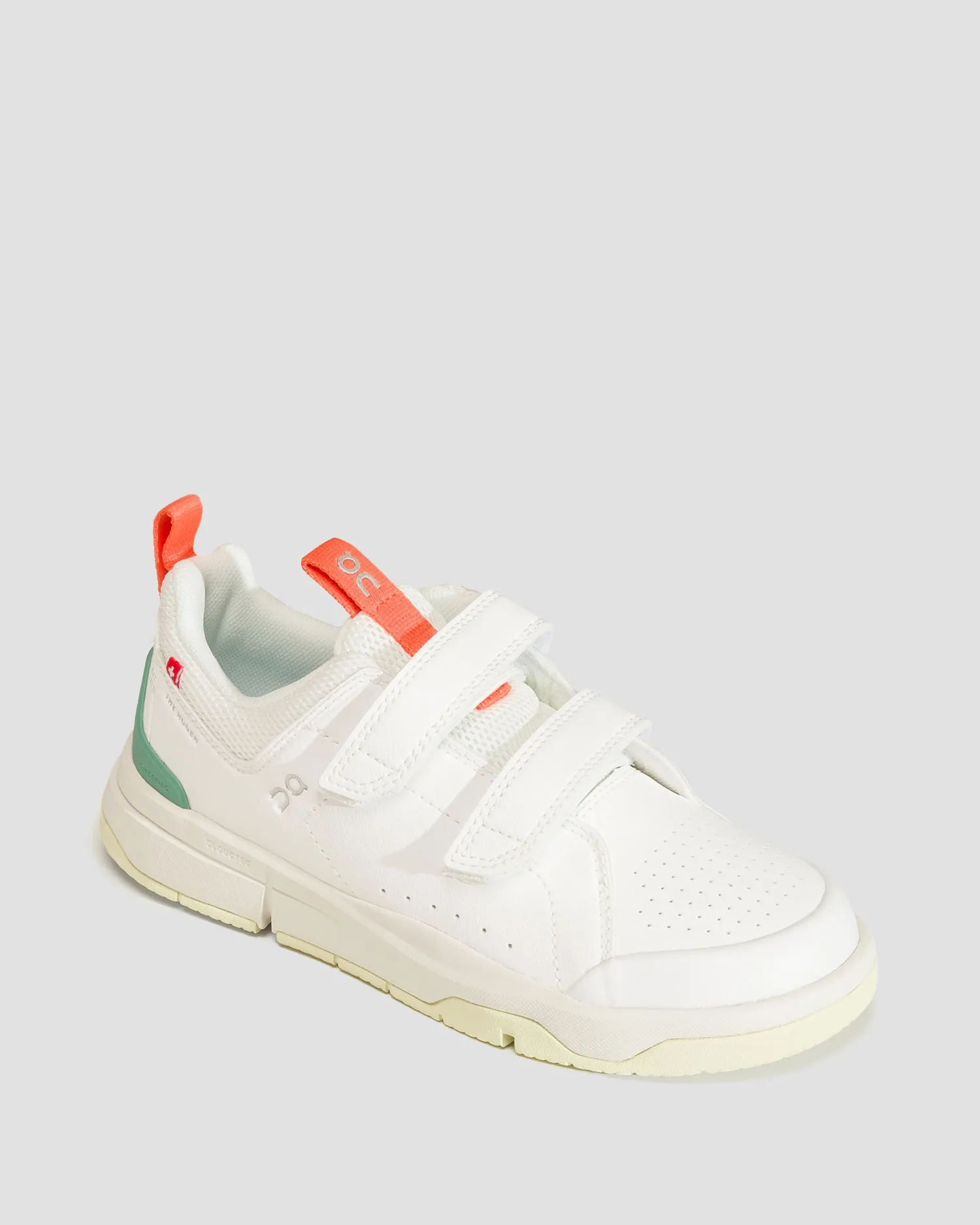 Sports shoes On Running The Roger Kids 3KE10010840-white-green