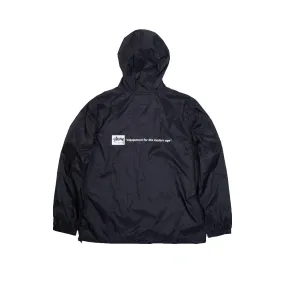 Stussy Nylon Ripstop Pullover Jacket 115330 Black