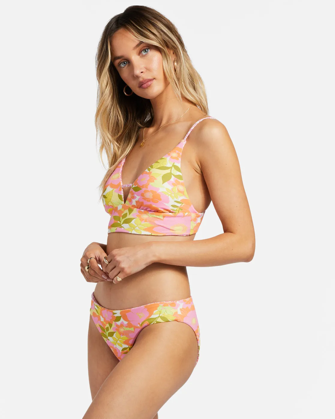 Summer Folk Reversible Cami Bikini Top - Multi