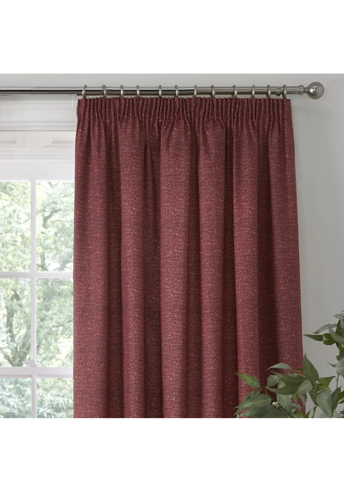 Super Warm Curtains - Red