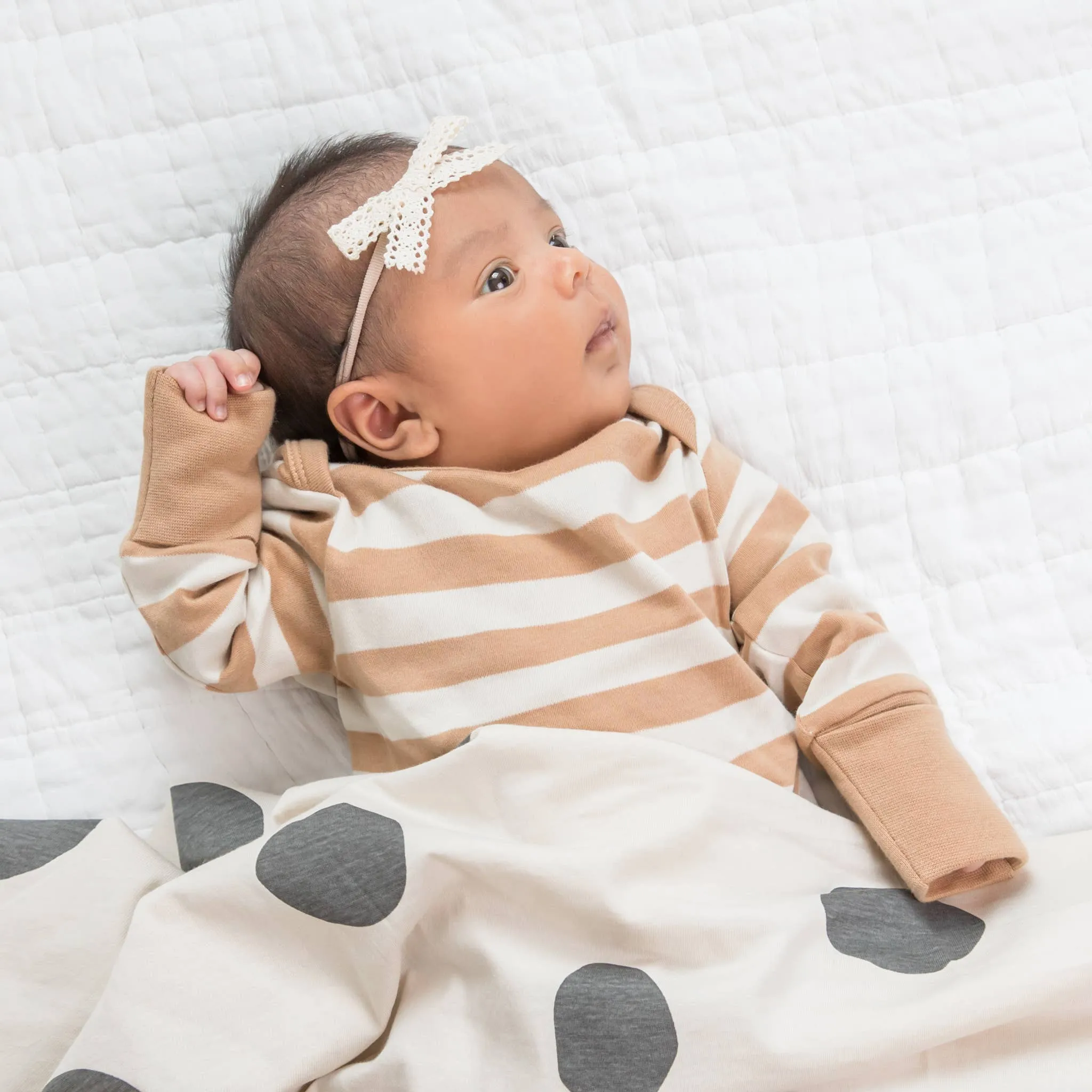 Swaddle Blanket - Big Polka