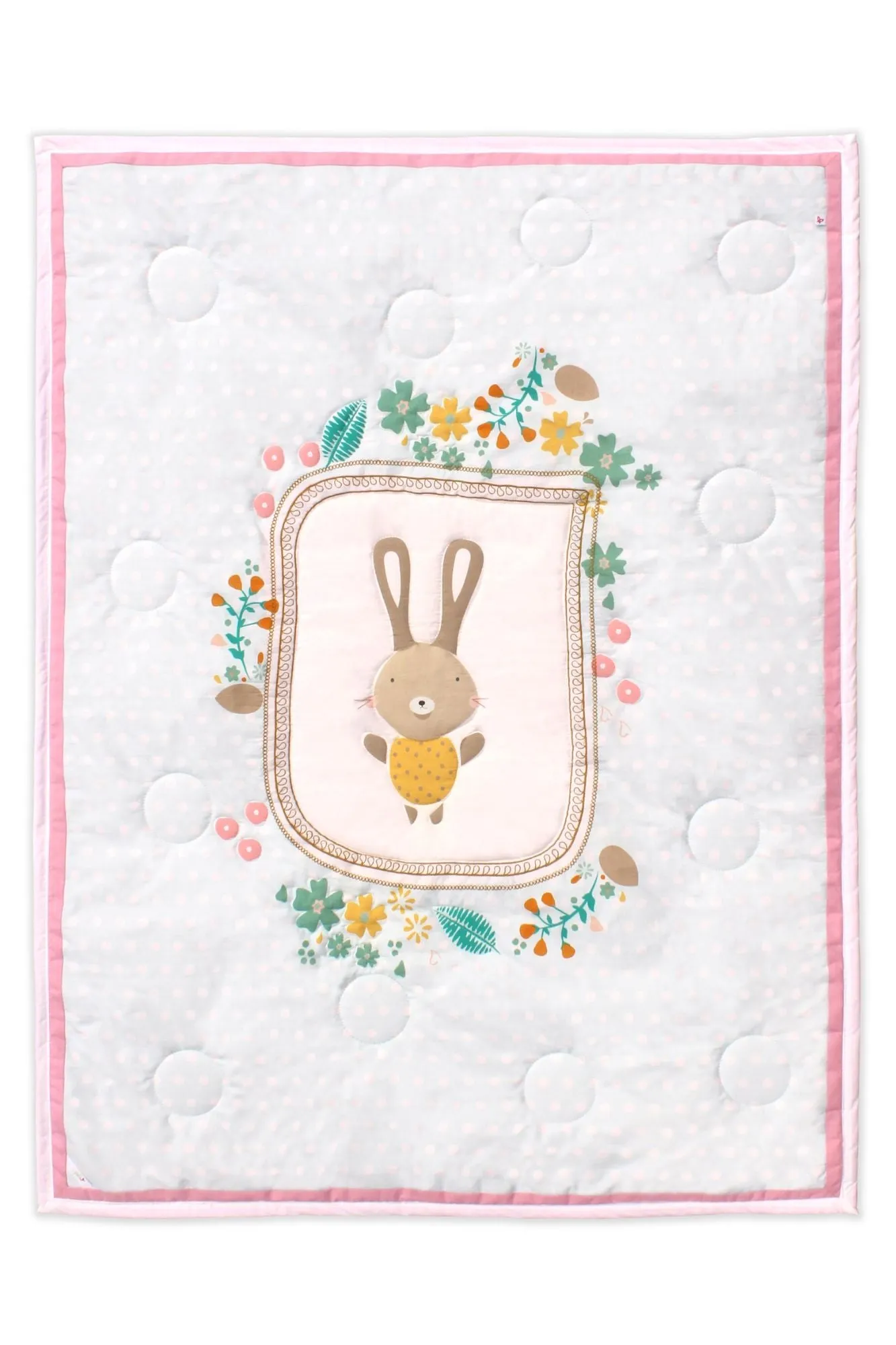 Sweet Bunny - Organic Reversible Quilt