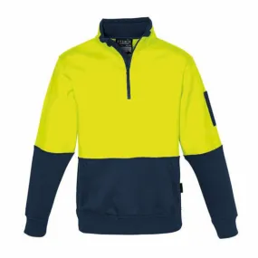 Syzmik Unisex Hi Vis Half Zip Pullover