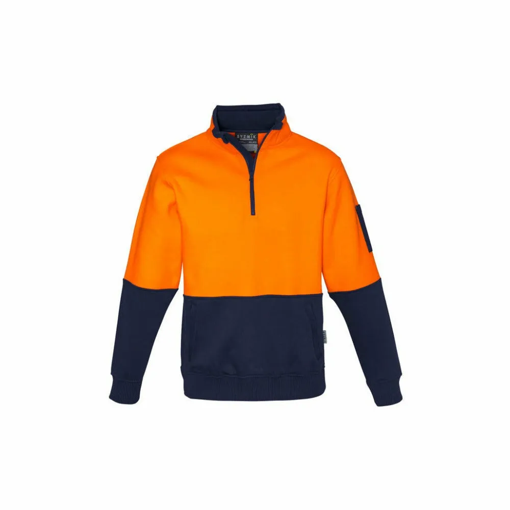 Syzmik Unisex Hi Vis Half Zip Pullover