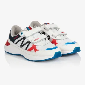 Teen White Leather Trainers