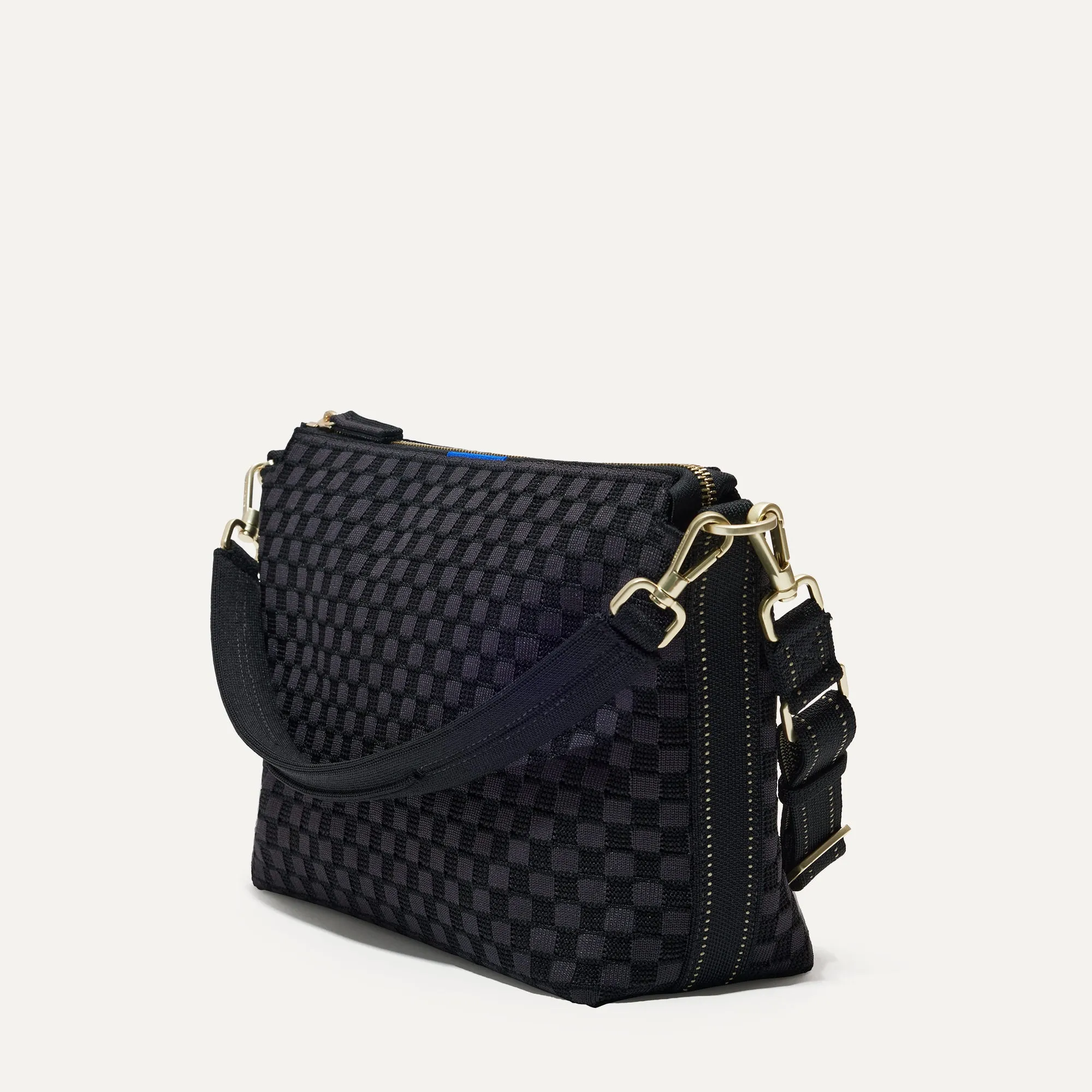 The Daily Crossbody in Black Sand