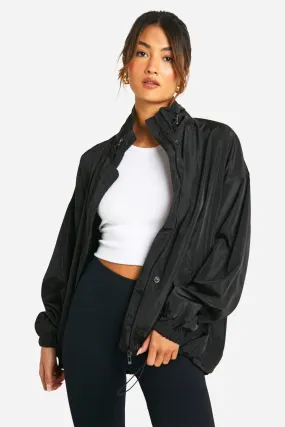 Toggle Detail Oversized Jacket