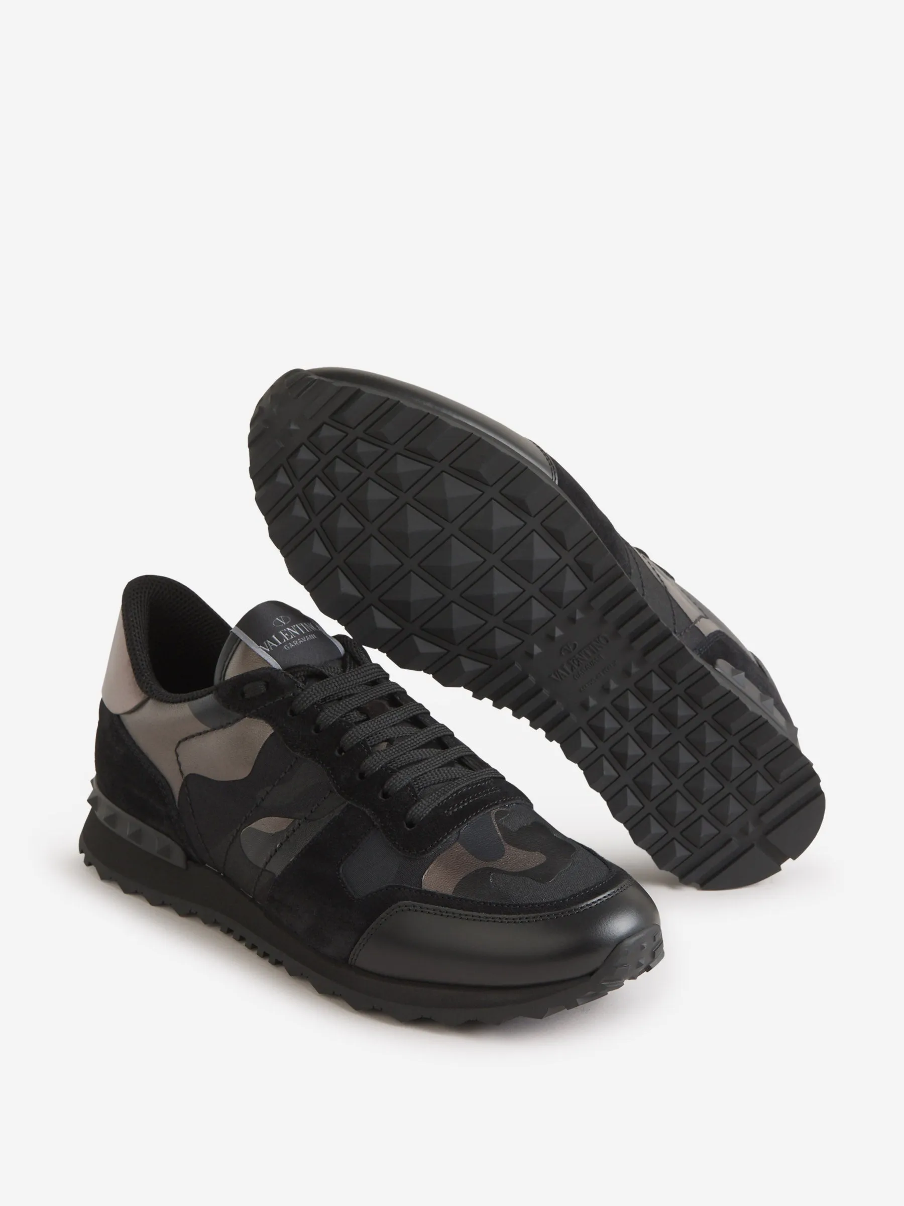 Valentino Garavani Rockrunner Camouflage Sneakers 