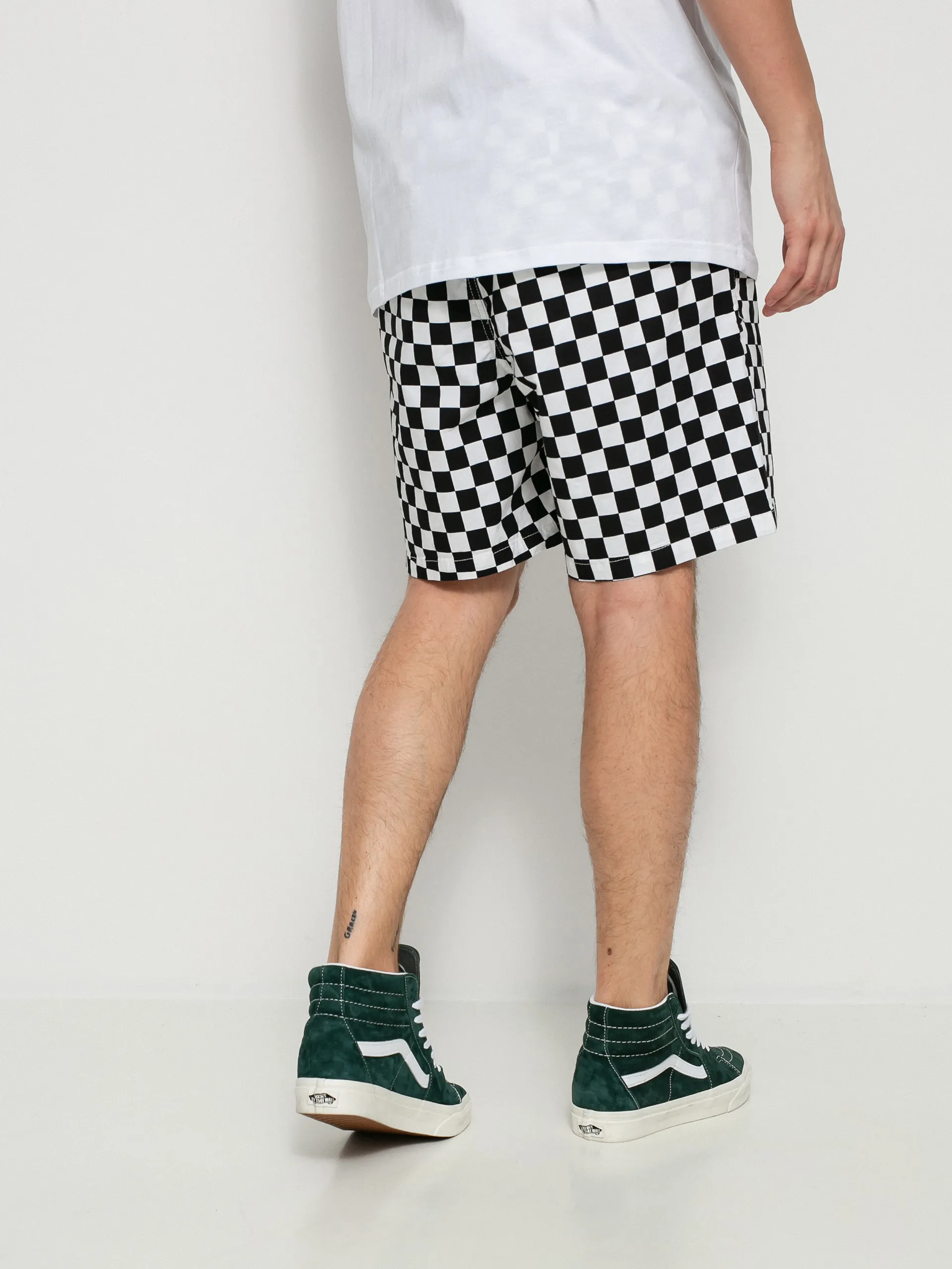 Vans Range Relaxed Elastic Shorts (checkerboard)