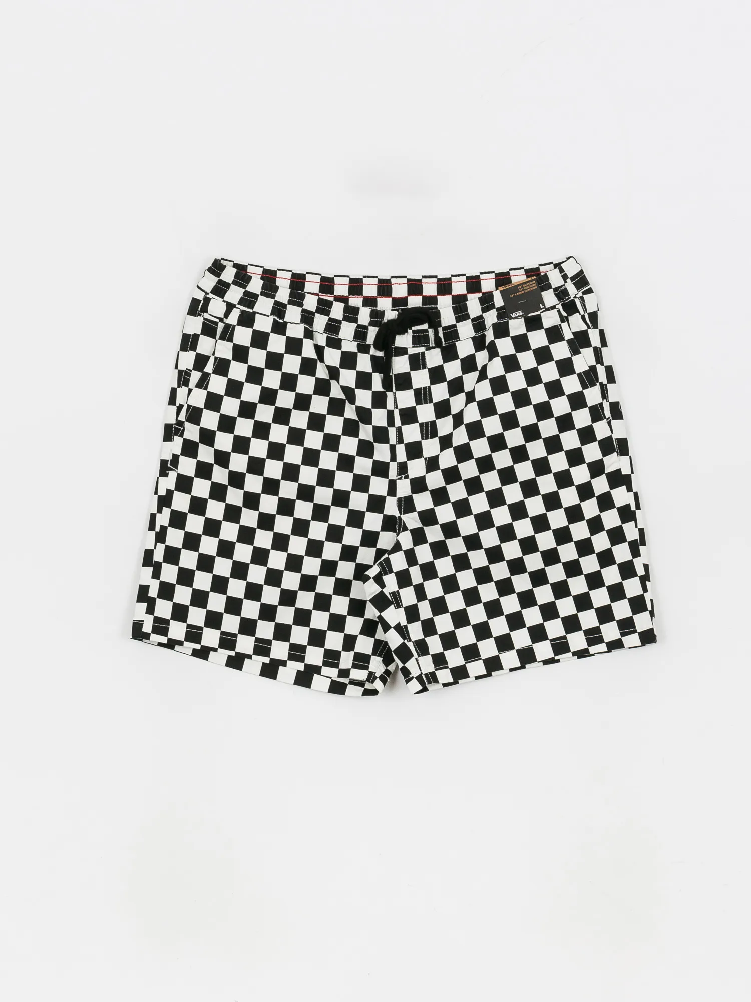 Vans Range Relaxed Elastic Shorts (checkerboard)