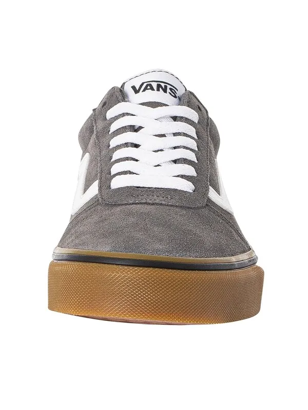 Vans Ward Suede Trainers - Pewter/Gum