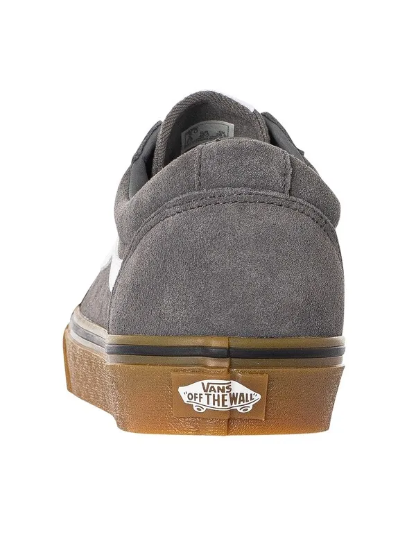 Vans Ward Suede Trainers - Pewter/Gum