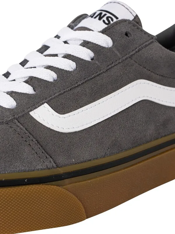 Vans Ward Suede Trainers - Pewter/Gum