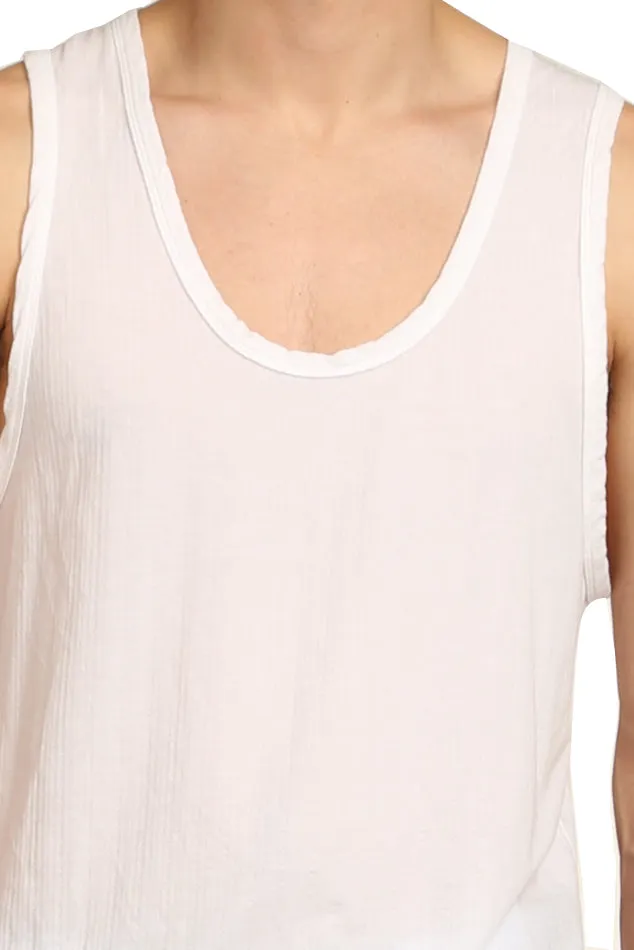 V::Room White Knit Tank