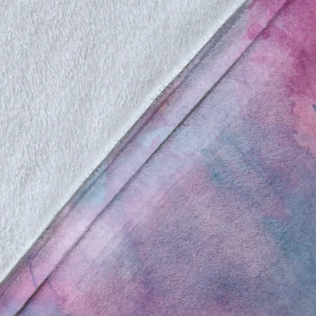 Watercolor Pink Premium Blanket