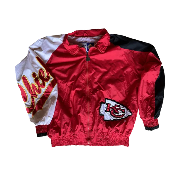 WESTSIDE STOREY VINTAGE | VINTAGE 90S CHIEFS LOGO ATHLETIC WINDBREAKER JACKET