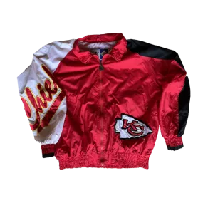 WESTSIDE STOREY VINTAGE | VINTAGE 90S CHIEFS LOGO ATHLETIC WINDBREAKER JACKET