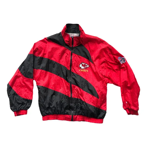 WESTSIDE STOREY VINTAGE | VINTAGE PRO PLAYER SHARK TOOTH WINDBREAKER CHEIFS JACKET