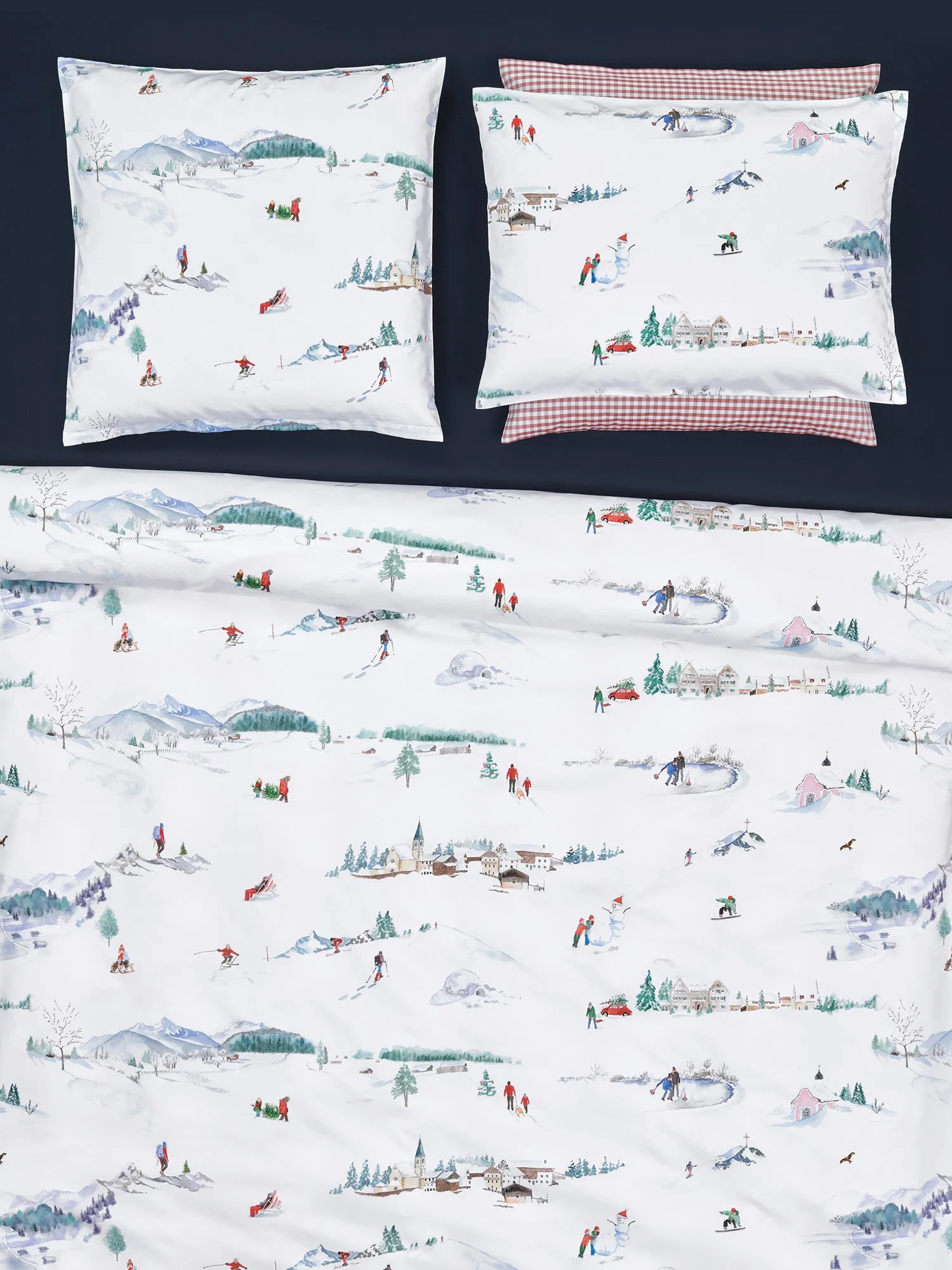 Winterwelt Euro Pillowcase